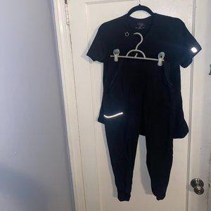 Cherokee Infinity Scrub Set Black Size Small